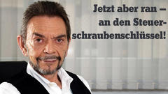 Jetzt aber ran – an den Steuerschraubenschlüssel!